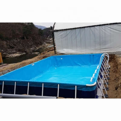 Профессиональный бассейн железного каркаса для на открытом воздухе доказательства воды