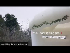 Белый свадебный скакалка ПВХ скакалка замок со скользкой и шаровой ямы