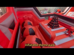 Коммерческая детская игровая площадка с надувным тематическим парком со спортивной игрой
