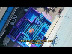 Коммерческая открытая площадка игры Парк скачки Дом Надувный тематический парк для взрослых Дети