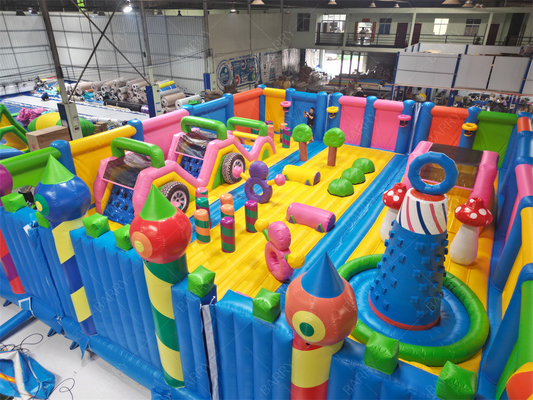 Заказ World'S Biggest Kids Indoor Bounce House Тематический парк Надувная площадка
