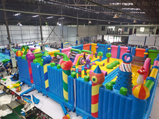 Заказ World'S Biggest Kids Indoor Bounce House Тематический парк Надувная площадка