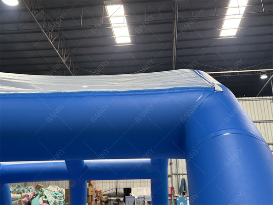 Надувной детский бассейн с крышкой 10x8x3.5 фута ПВХ