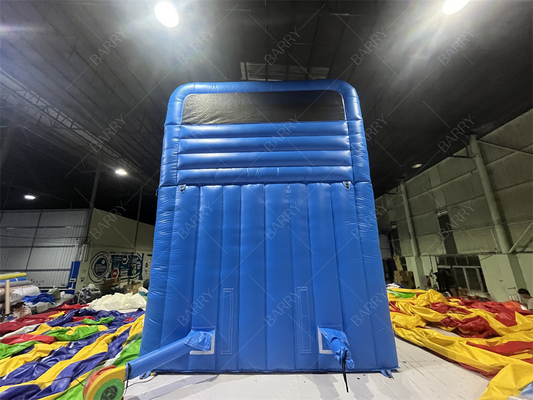 Парк развлечений Внешний сад Большой ребенок Надувные двойные водные горки для подростков Загородный двор