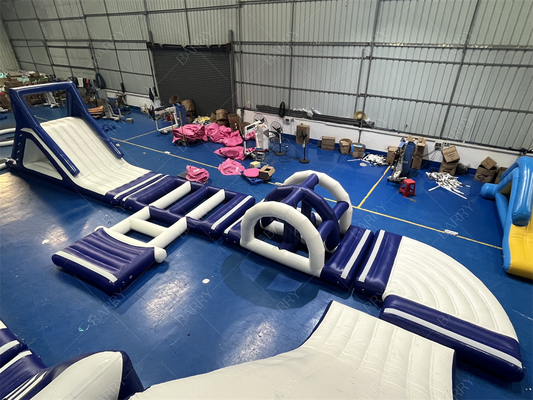 Модный дизайн Надувный аквапарк Надувный плавучий аквапарк Бизнес Летний аквапарк