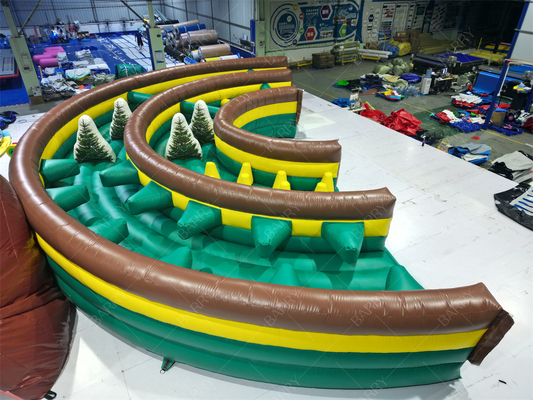 Гигантский надувной батут с горкой, полоса препятствий, надувная игра, полоса препятствий, батутный парк для детей и взрослых