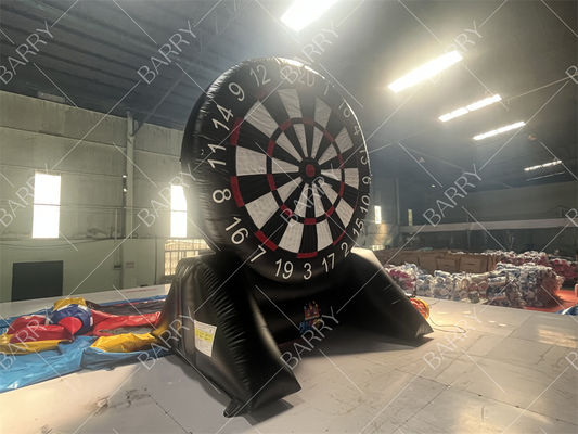 Надувные футбольные дротики высокого качества 4,5 м, надувные дротики для футбола, мишень для дартса с мячами на липучках