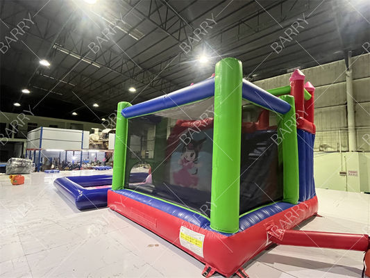 Коммерческая надувная водная горка с бассейном с изображением мультяшной Куроми для вечеринки