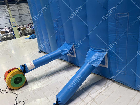 Коммерческая надувная горка для детей и взрослых на Рождество