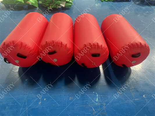 Оптовая гимнастика надувная воздушная бочка ролик воздушный точка баланс цилиндр с насосом набор