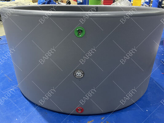 PVC Drop Stitch Надувная горячая ванна Спа Наружный массажный спа бассейн с электрическим насосом