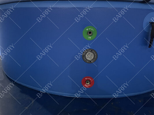 Прочный, недорогой, большого размера, для детей и взрослых, семейный надувной бассейн с покрывалом, изготовленный по технологии Drop Stitch