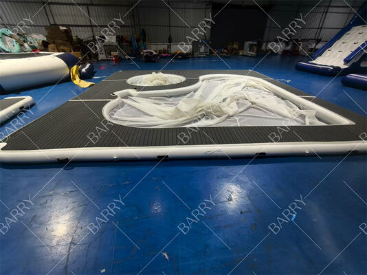 Новая коллекция: надувной плавучий бассейн для океана/моря с сеткой