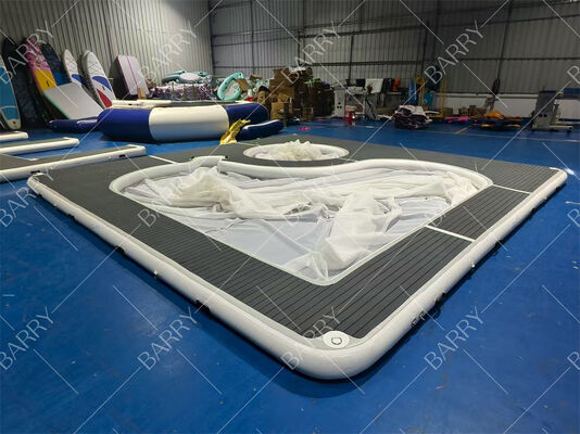 Новая коллекция: надувной плавучий бассейн для океана/моря с сеткой