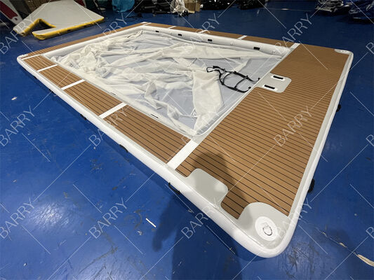 Летняя капля с швы трубки надувная медуза яхтенный бассейн надувный морской бассейн с сетью