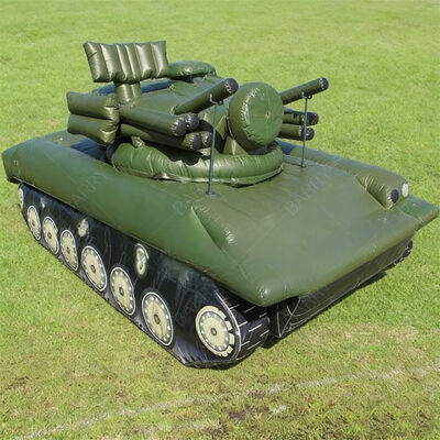 8,8 м надувная модель военного танка, декорация для мероприятий на открытом воздухе, тактический макет, легкий танк