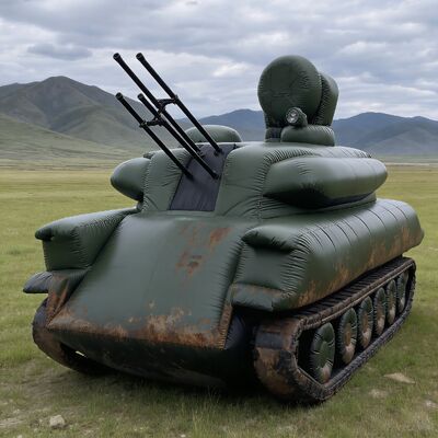 8,8 м надувная модель военного танка, декорация для мероприятий на открытом воздухе, тактический макет, легкий танк