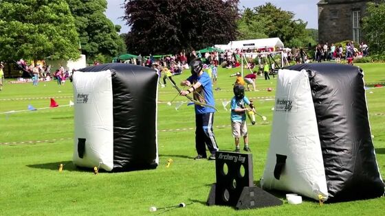 Раздувные препоны бирки Archery бункеров пейнтбола снимая игры