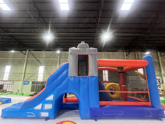 Вечеринки, Карнавалы, Школьные мероприятия Надувной батут-комбо в средневековом замке