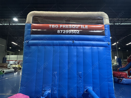 Моана с тематикой Двухполосный надувный горки коммерческий класс Детский скачок горки с бассейном