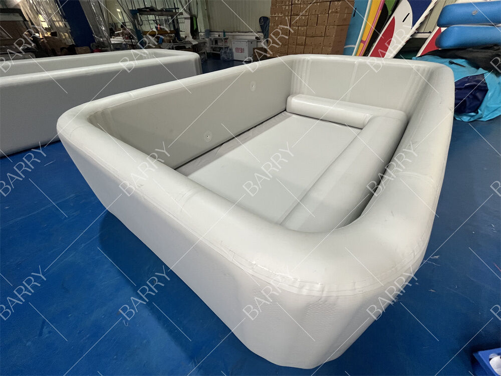 Commercial Customized Outdoor Portable Big Inflatable Pool Drop Stitch Fabric Dwf Kids Pool