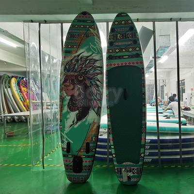 Ткань раздувное Standup Paddleboard стежком падения для отдельного человека