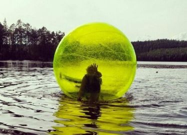 Желтая/голубая гигантская раздувная вода Toys людской шарик пузыря воды