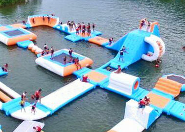 Самый большой крытый напольный парк воды острова для семьи, препоны Waterpark пляжа плавая