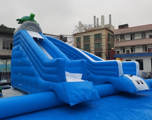 Скольжение PVC коммерчески раздувное с большим скольжением хвастуна бассейна комбинированным