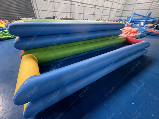 Надувной бассейн из ПВХ Barry 500x130x35 см с комплектом насоса