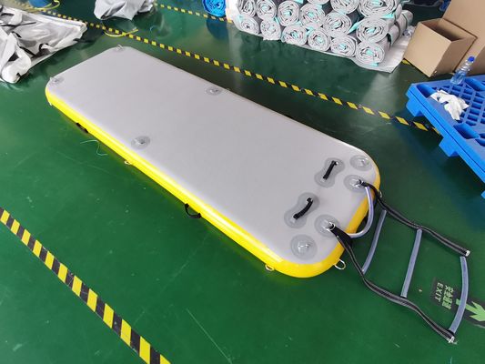 Изготовленная на заказ ткань стежком падения плавая раздувной док 3m патио 4m 5m 6m для маленького глотка и удить заплыва