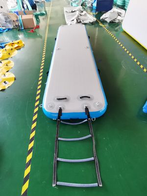 стежок падения 20cm толстый плавая раздувные доки с лестницей