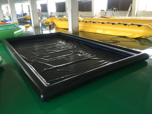 Циновки мойки PVC черноты 0.6mm положение раздувной полностью установленное