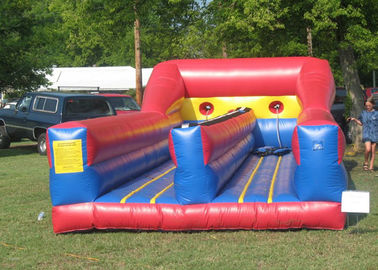 Подгонянный раздувной взаимодействующий бег Inflatables Bungee игр для взрослых