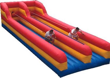 Найем бега Bungee раздувной взаимодействующей майны игр напольной двойной раздувной