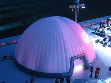 Шатер УФ- партии купола освещения сопротивления раздувной на крышка 30m этапа